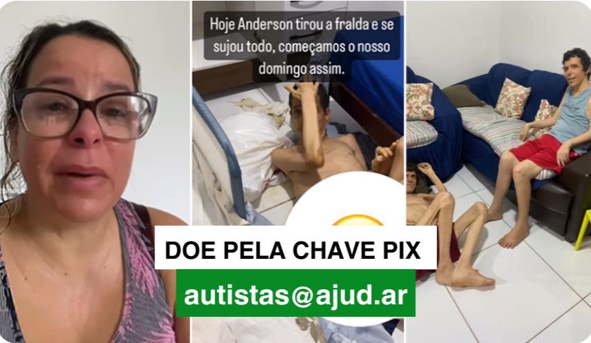 Tati implora por ajuda para seus irmãos autistas severos de 47 e 45 anos: “Eu não estou dando conta”. 