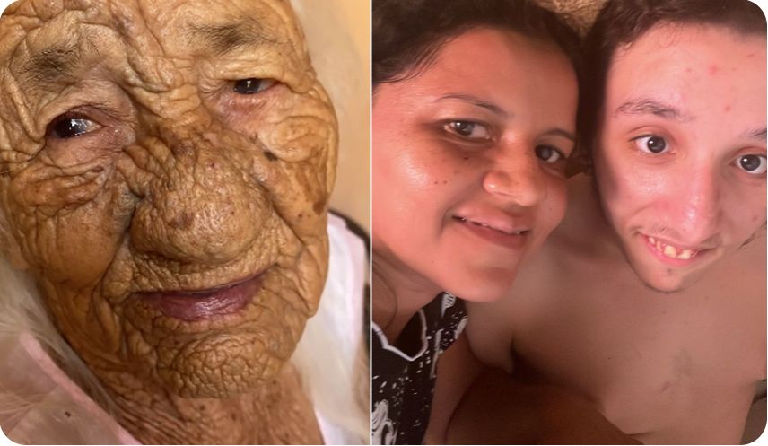 Vaquinha para ajudar neta que cuida sozinha da avó que tem 117 anos e do sobrinho abandonado pelos pais biológicos por ser deficiente