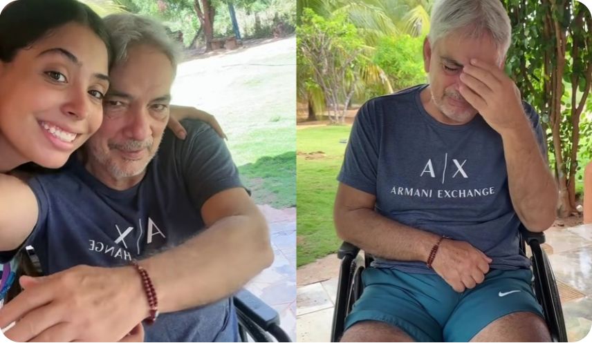 Sem ajuda dos irmãos, Pietra de 20 anos cuida sozinha do pai que sofreu 3 AVCs e tem tumor no intestino. “Ajude a salvar meu pai. Eu te imploro