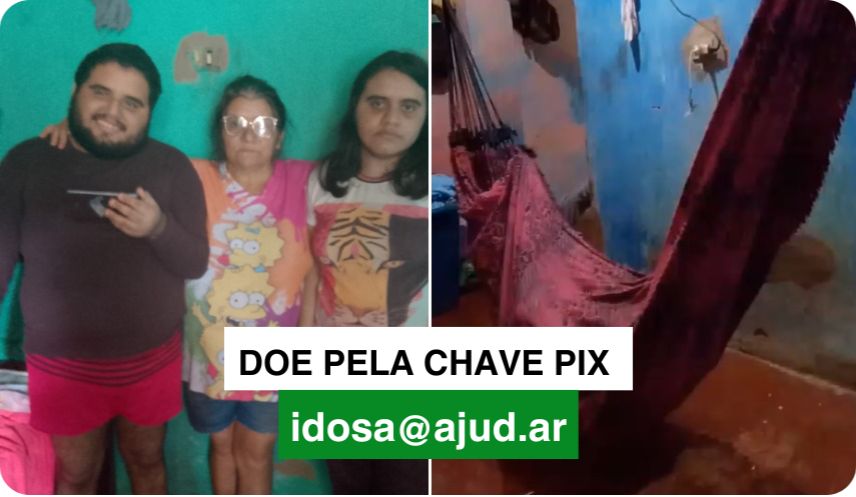 Vivendo em condições desumanas, no Ceará, idosa com gêmeos autistas severo e netos dormem em redes e fazem as necessidades no quintal 
