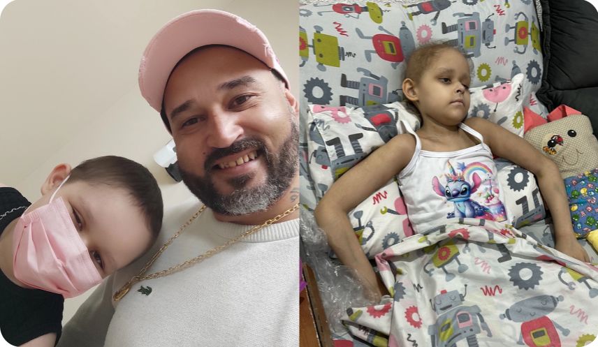Banner Pai é demitido por faltar ao trabalho para cuidar da filha com câncer em estágio avançado. Tiveram a luz cortada por falta de dinheiro!