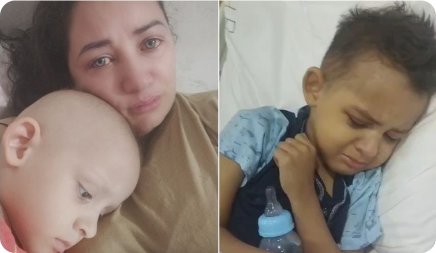Hospital desiste de tratar filho com câncer, e mãe se desespera! Precisa de ajuda para se manter em outro estado durante novo tratamento