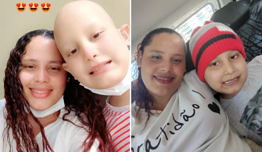 Vaquinha para mãe que precisa pedir dinheiro emprestado para levar o filho pra quimioterapia (AM)