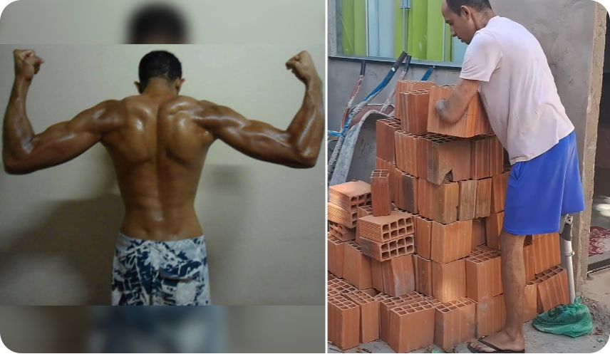 Vaquinha para ajudar o Cleber, que está construindo uma casa sozinho mesmo sem as duas mãos e uma perna após descarga elétrica de 13 mil volts