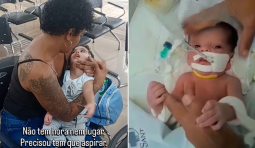 Dado como morto ao nascer, bebê sobrevive, fica com paralisia cerebral e mãe abandona cidade para salvá-lo da falta de médicos e exames