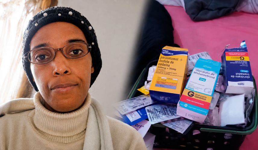 Três doenças sem cura, pulmões em estado grave e um laudo médico que diz que ela não pode mais trabalhar. Ana tem 34 anos