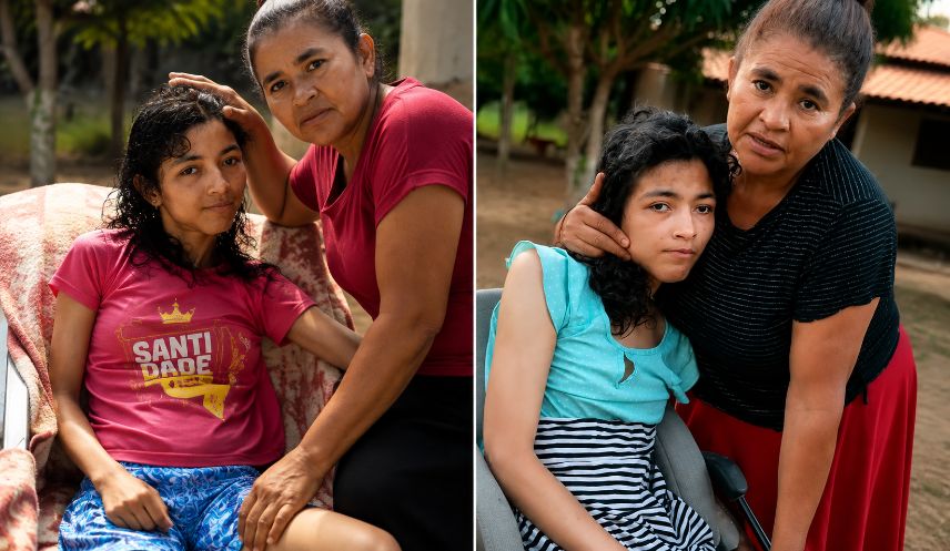 Disseram que a cesárea mataria a mãe. A filha nasceu sem oxigênio. Trinta e um anos depois, dona Beth e o marido cuidam da Andressa todos os dias