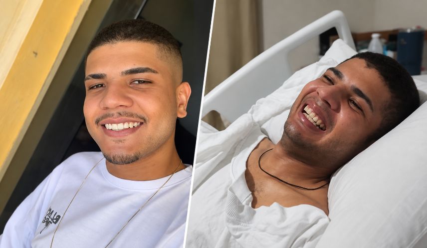 A doença que chocou o Brasil ao atingir Lito Sousa também mudou a vida de Petherson, aos 26 anos