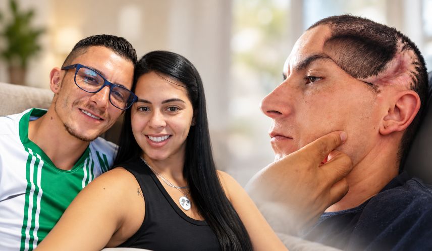 Aos 34 anos, Jeremias não anda nem fala após um traumatismo craniano, e a esposa implora por uma cirurgia depois de quase 5 anos de espera 