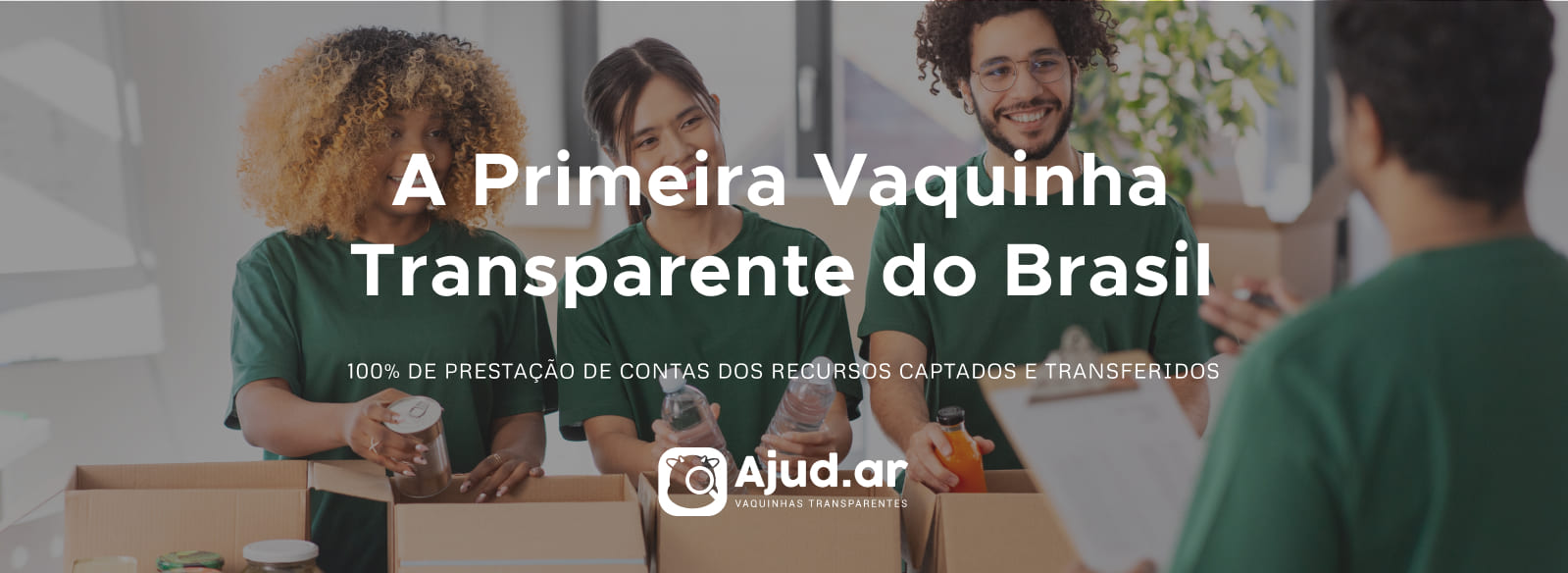 A primeira vaquinha transparente do Brasil